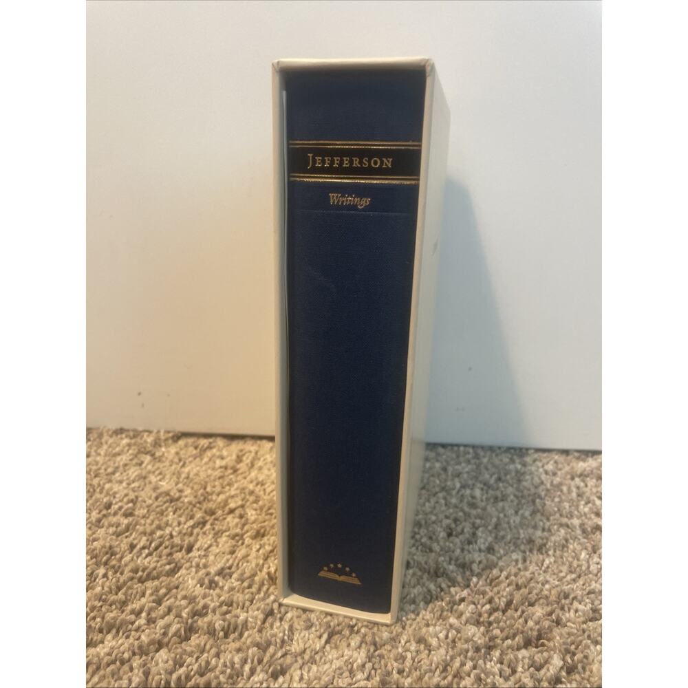 Thomas Jefferson Writings The Library Of American 2001 History Hardcover